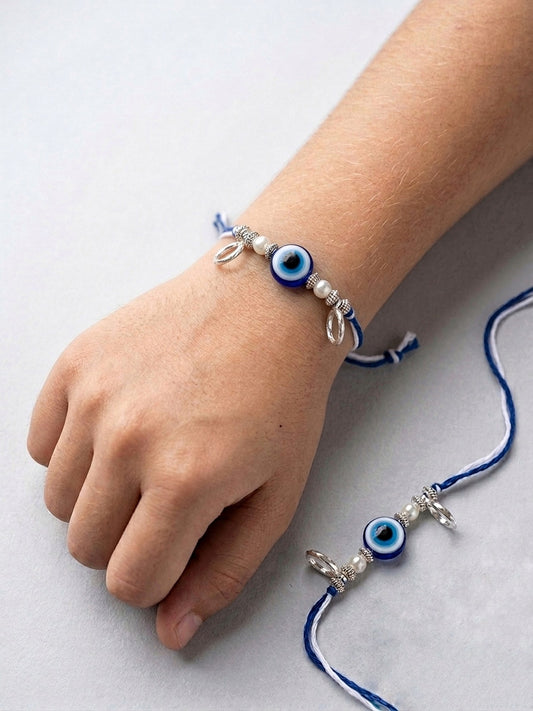 Evil Eye Protection Rakhi Set