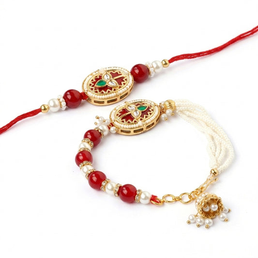 Ruby Bhaiya Bhabhi Rakhi Set
