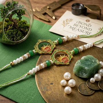 Sunshine Bro Charm Rakhi Set