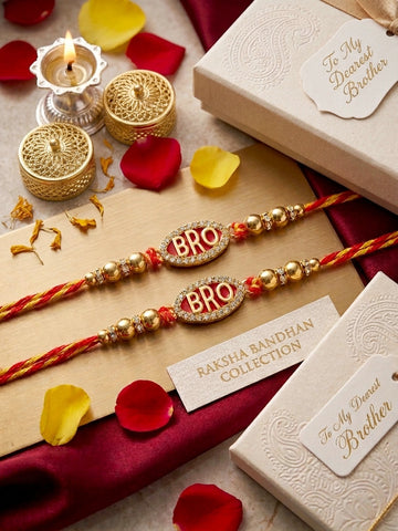 Sparkling Rakhi Set
