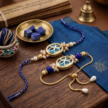Sapphire Bhaiya Bhabhi Rakhi Set