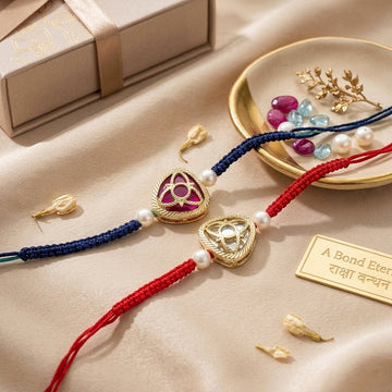 Royal Geometric Designer Rakhi Set
