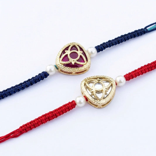 Royal Geometric Designer Rakhi Set