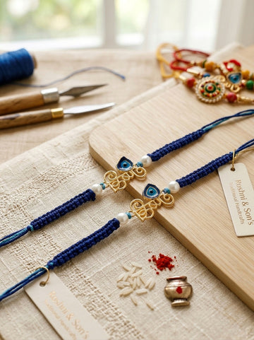 Shubh Evil Eye Rakhi Set