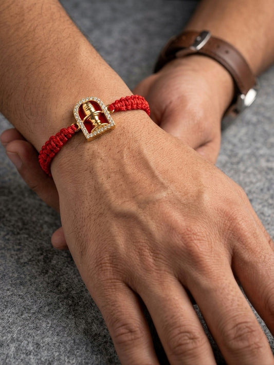 Shivling Designer Rakhi Set