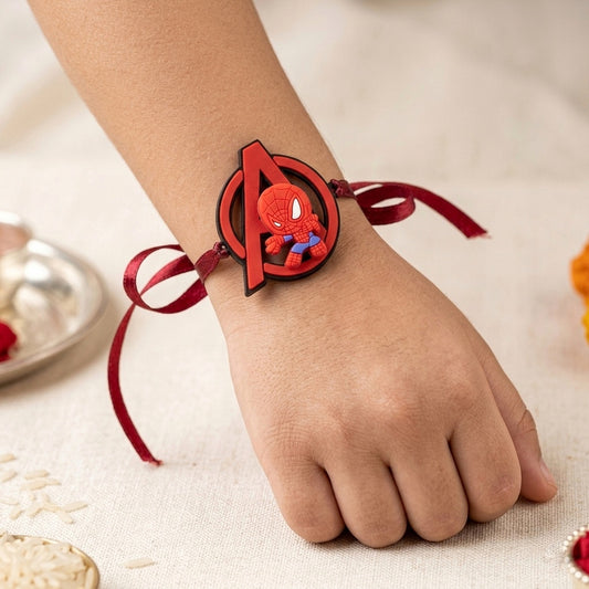 Spider Hero Avengers Kids Rakhi Set