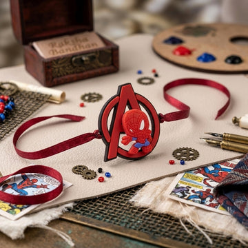 Spider Hero Avengers Kids Rakhi Set