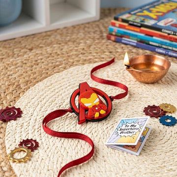 Iron Hero Avengers Kids Rakhi Set
