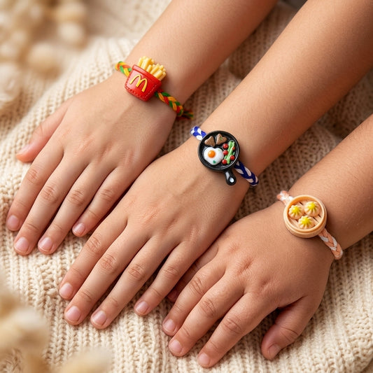 Sweet Treats Kawaii Rakhi Set
