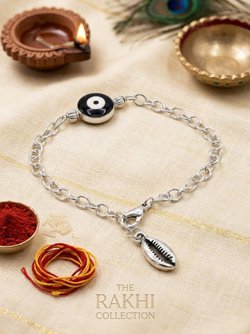 Ahoora Peacock Motif Rakhi