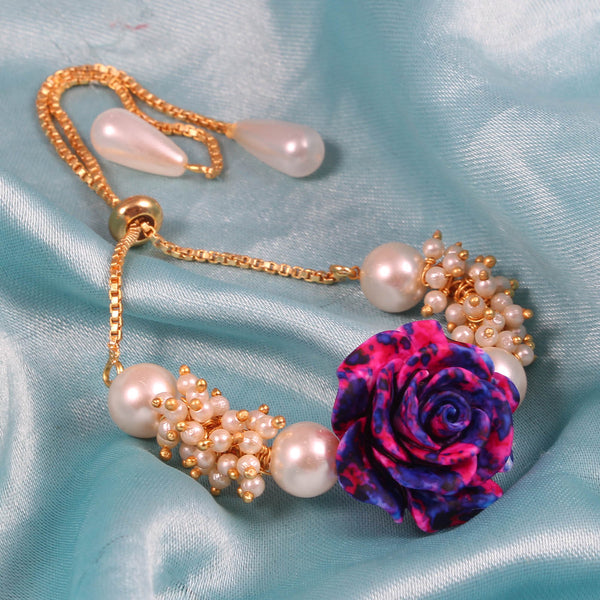 Bhaiya-Bhabhi Rose Rakhi Combo – Free Roli Chawal