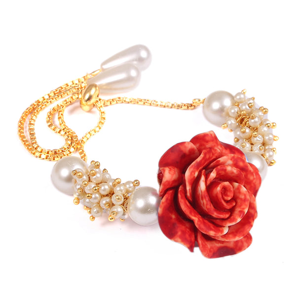 Bhaiya-Bhabhi Rose Rakhi Combo – Free Roli Chawal