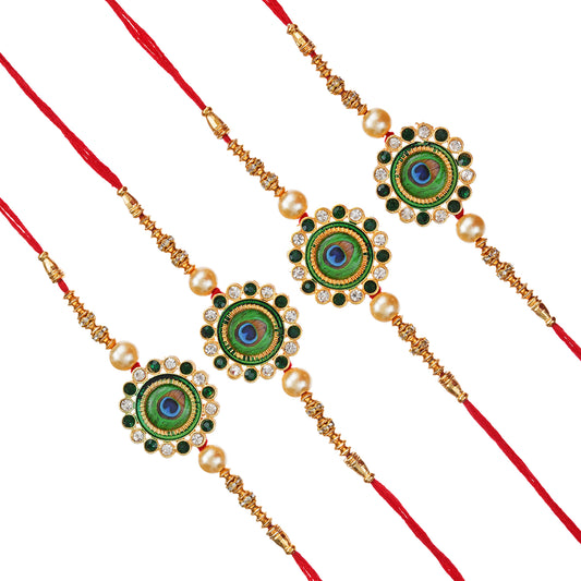 Rakhi Set with Free Kumkum & Chawal