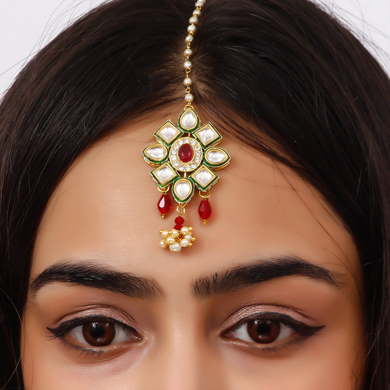 Brass Maang Tikka