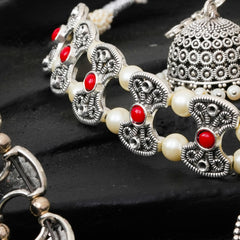 Brass Silver Jewel Set