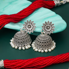 Brass Silver Jewel Set