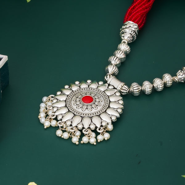 Brass Silver Jewel Set