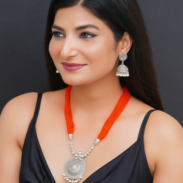 Brass Silver Jewel Set
