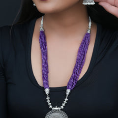Brass Silver Jewel Set