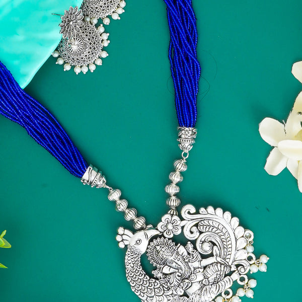 Brass Silver Jewel Set