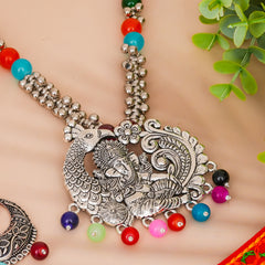 Brass Silver Jewel Set