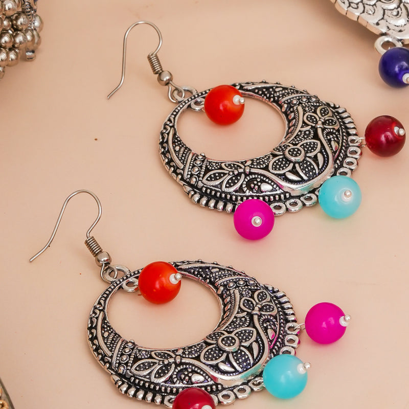 Brass Silver Jewel Set