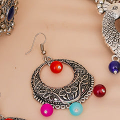 Brass Silver Jewel Set