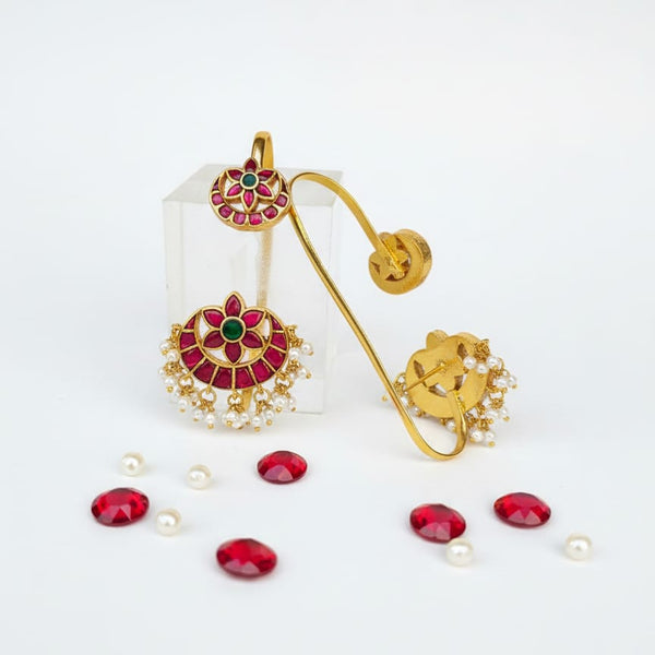 Jadau Earcuff Earrings