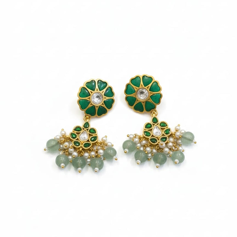 Exquisite Kundan Jhumkas for Celebrations & Weddings